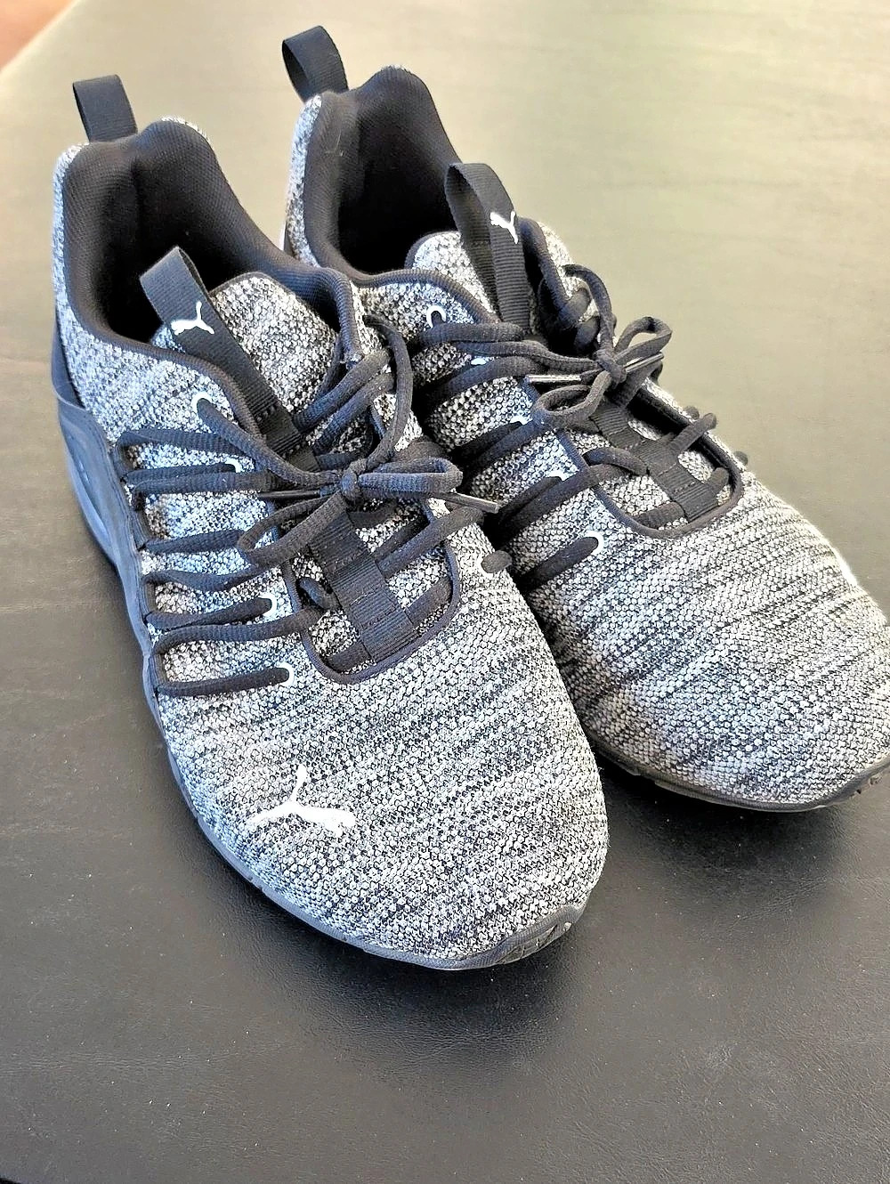 Puma RS-X Reinvention Gray Black Sneakers US 10.5 Men's Shoe